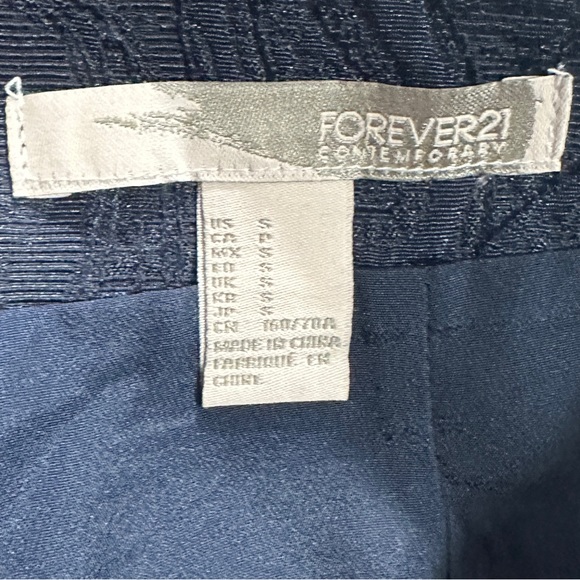 NWT Forever 21 || woman’s navy Blue mini skirt size small - Picture 7 of 7